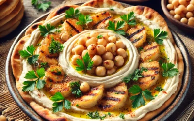 فتة الحمص اللبنانية | رحلة لذيذة في عالم المطبخ الشامي!