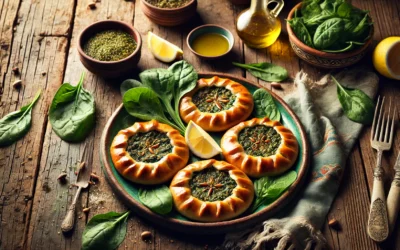 فطائر السبانخ السورية | الطعم الشامي الأصيل على مائدتك