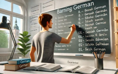 ترتيب الكلمات في الجملة الألمانية 🇩🇪 | شرح مفصل مع جداول وأمثلة