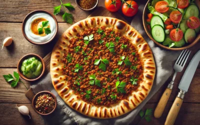 لحم بعجين | سريع باستخدام خبز التورتيلا