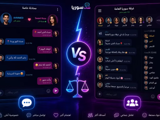 مزايا وعيوب الشات الجماعي مقارنة بالشات الفردي: أيهما أفضل
